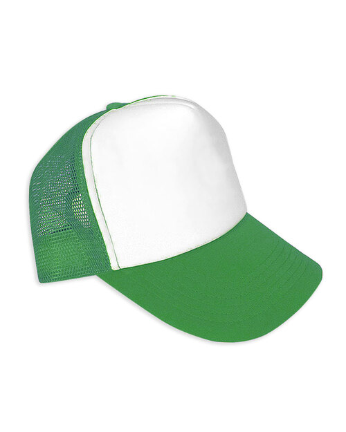 卡車泡棉帽訂製-白配綠<span>HCF-B-10</span>  |商品介紹|帽子【訂製款】|泡棉網帽【訂製款】