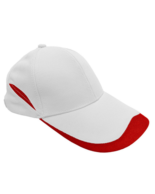 NT5兔唇十片帽-白配紅 <span>HCY-A02-N01</span>  |商品介紹|帽子【現貨款】|運動造型帽