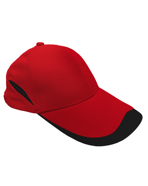 NT5兔唇十片帽-紅配黑 <span>HCY-A02-N04</span>  |商品介紹|帽子【現貨款】|運動造型帽