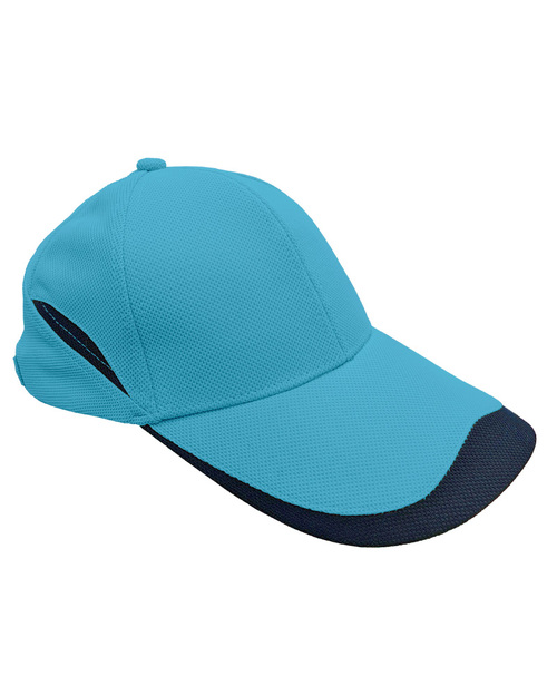 NT5兔唇十片帽-水藍配深藍 <span>HCY-A02-N06</span>  |商品介紹|帽子【現貨款】|運動造型帽