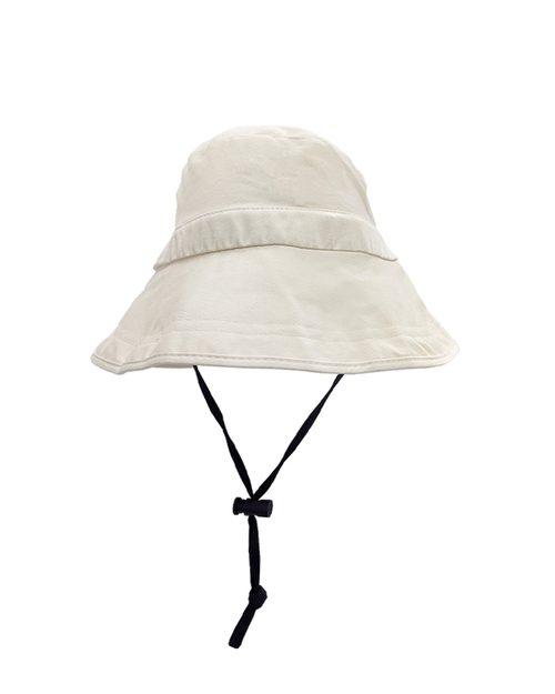 漁夫帽訂製帽眉加長單面款-米白 <span>HFS-D-02#314-58</span>  |商品介紹|帽子【訂製款】|漁夫帽/賞鳥帽【訂製款】