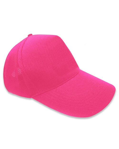 五片帽訂製/交織網布-桃紅<span>HIN-B-03</span>  |商品介紹|帽子【訂製款】|帽子素面款【訂製款】