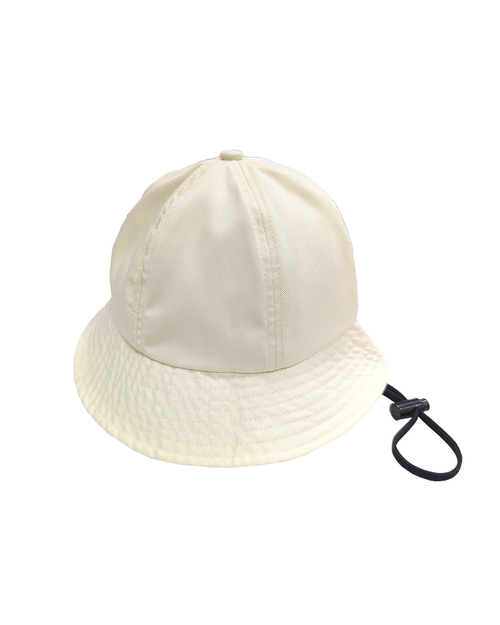 六片幼童帽訂製 有帽繩-米白 <span>HSN-C01b#331-53</span>  |商品介紹|帽子【訂製款】|漁夫帽/賞鳥帽【訂製款】
