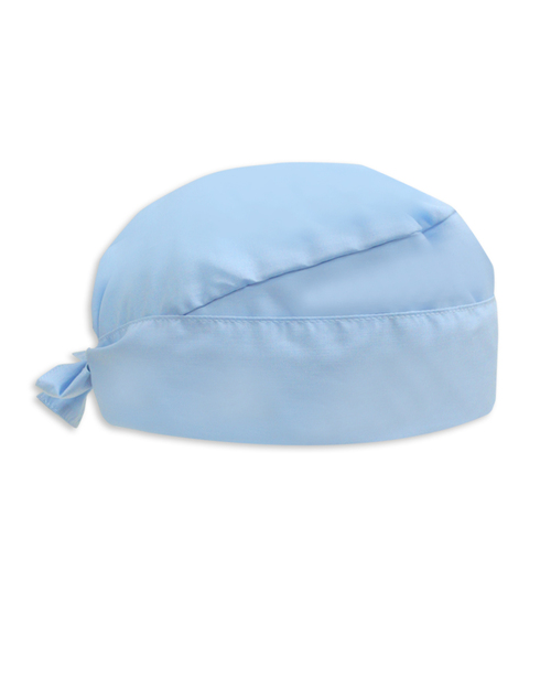 手術帽訂製/反摺款-水藍<span>HSU-C-01</span>  |商品介紹|醫護服 / 手術服  /  手術帽  /  健檢服【訂製款】|手術帽 【訂製款】