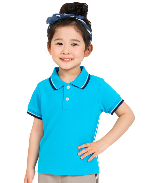 幼兒園制服-天藍POLO衫/卡其褲 <span>KINDER-S-P02</span>