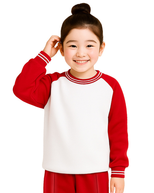 國小運動服-白配紅<span>KINDER-W-B09</span>