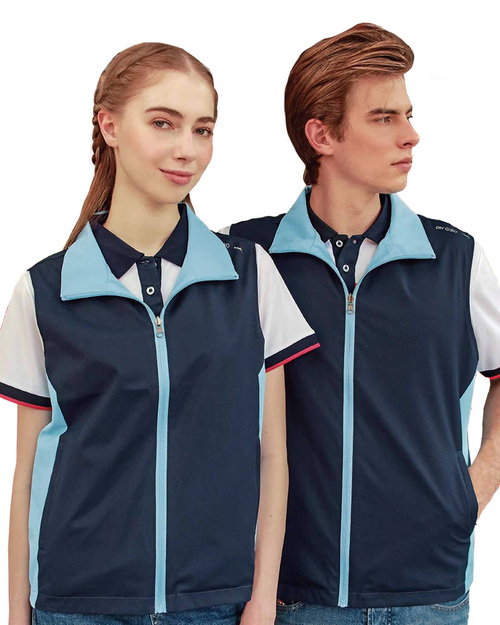 雙面穿背心-丈青/水藍 <span>P253623</span>