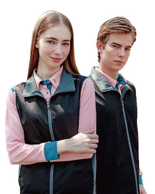 雙面穿背心-黑/鐵灰 <span>P253624</span>