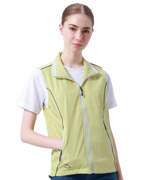 防潑水薄背心-萊姆黃 <span>P232505</span>