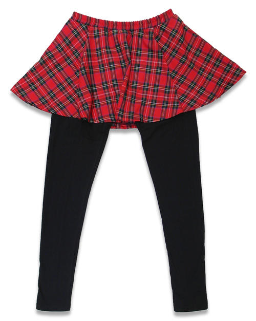 格紋拼接 褲裙 訂製 女 紅 <span>PACANG-C-03</span>  |商品介紹|褲子【訂製 / 現貨款】|褲子 女版 【訂製款】