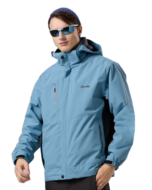 可拆帽兩件式外套-藍<span>PD-J33653</span>  |商品介紹|外套【訂製 / 現貨款】|外套WANYU【現貨款】
