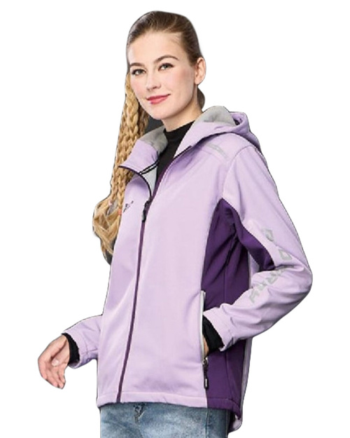 女版防水透氣功能外套-粉紫配紫 <span>PD-J33748</span>  |商品介紹|外套【訂製 / 現貨款】|秋冬薄外套【現貨款】