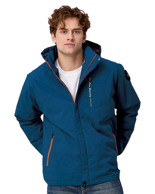 可拆帽鋪棉外套-藍 <span>PD-J33813</span>