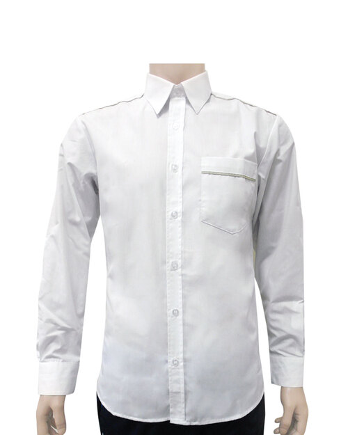 專櫃襯衫 訂製 長袖 白出芽卡其<span>SCANB-A02-07</span>  |商品介紹|工作服 / 專櫃服 / 襯衫【訂製款】|襯衫男 【訂製款】