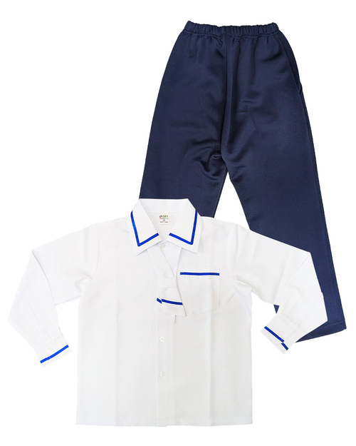 學生制服 白配寶藍<span>SCHUNI-A01</span>  |商品介紹|學校制服/幼兒園制服|學生制服【訂製款】
