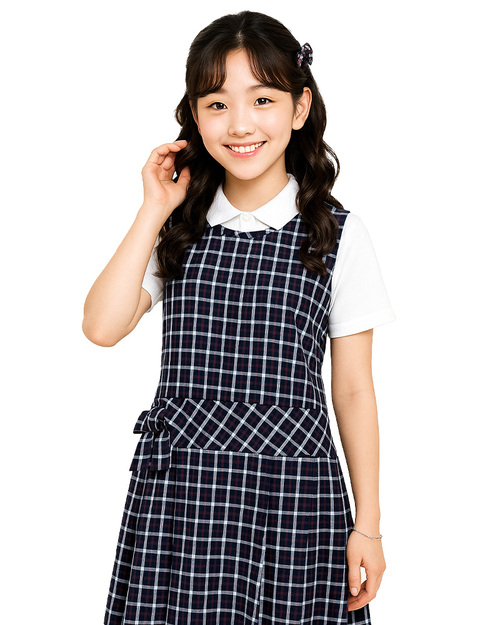 合唱團服訂製 格子洋裝<span>SHO-D05</span>  |商品介紹|表演服 / 功夫服 【訂製 / 現貨】|合唱團制服【訂製款】