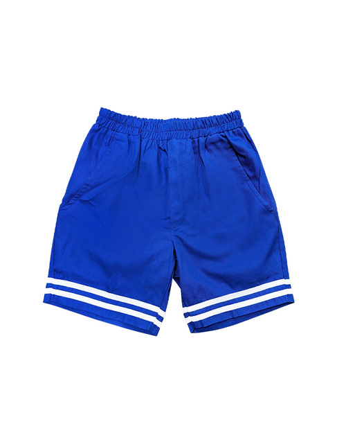 合唱團服｜鬆緊帶假褲襠 ｜寶藍配白｜<span>SHO-D09ST</span>