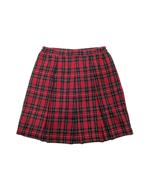 合唱團服｜學院風百褶裙 紅格子｜<span>SHO-D11SK</span>