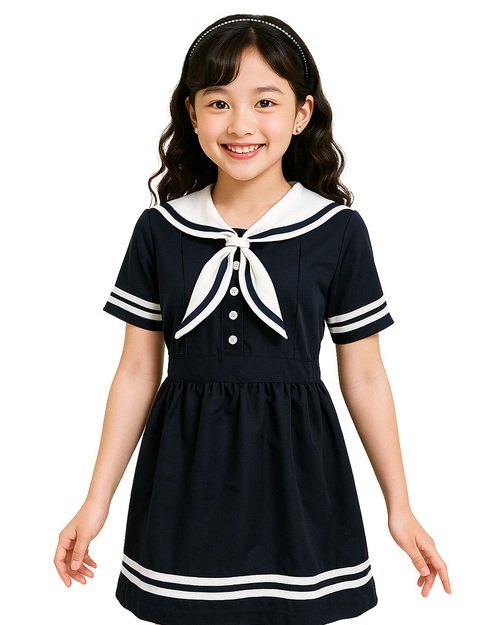 合唱團服 水手洋裝 訂製<span>SHO-D14c</span>  |商品介紹|表演服 / 功夫服 【訂製 / 現貨】|合唱團制服【訂製款】