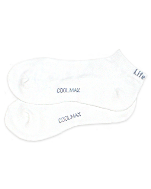 氣墊排汗襪 純淨白 M L <span>SOCK-A01-00</span>  |商品介紹|襪子【訂製 / 現貨款】|襪子【現貨款】