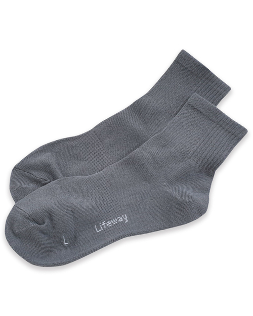 柔軟舒棉長襪 L 灰<span> SOCK-A09-02</span>  |商品介紹|襪子【訂製 / 現貨款】|襪子【現貨款】