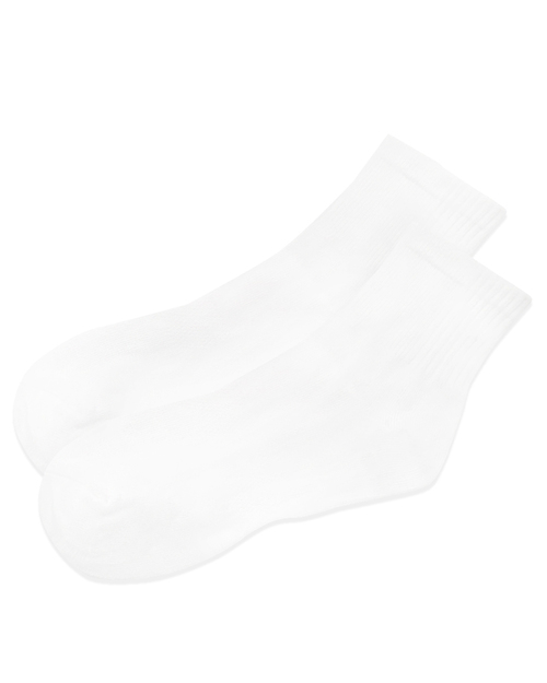 學生襪 純淨白 M L <span>SOCK-A12-00</span>  |商品介紹|襪子【訂製 / 現貨款】|襪子【現貨款】