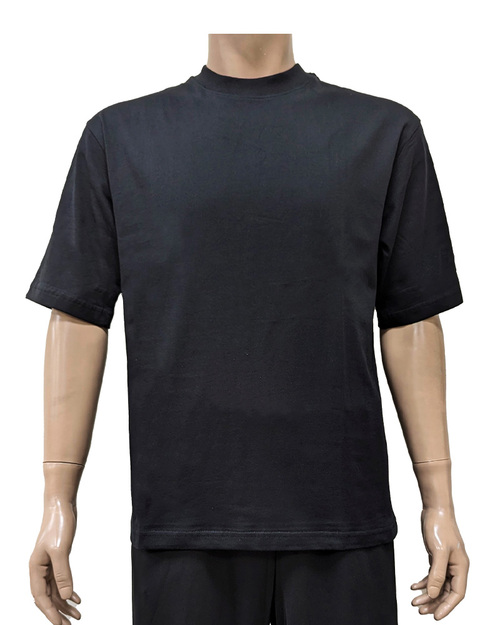 落肩T 訂製 中性 黑 <span>TCANB-D02-00001</span>  |商品介紹|T恤客製化【訂製款】|T恤訂製短袖中性版
