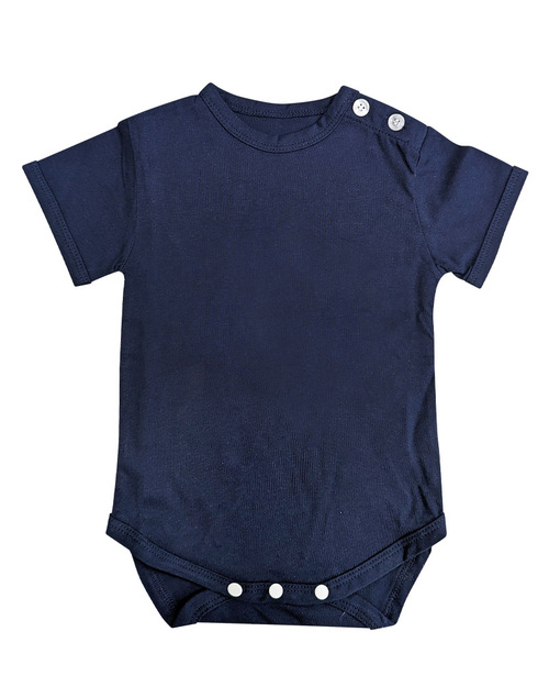 嬰兒包屁衣-素面丈青<span>TCANC-A02-002</span>  |商品介紹|T恤客製化【訂製款】|T恤訂製短袖嬰兒版