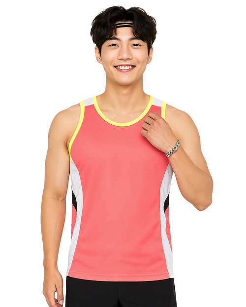 背心運動風訂製｜螢光色拼接｜<span>TCANK-A00-00205</span>