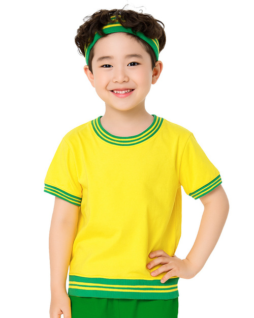 幼兒園運動服/幼兒園制服-黃配綠  <span>KINDER-S-B04</span>