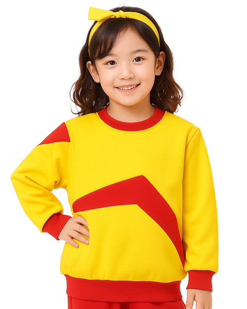國小運動服-拼接黃配紅<span>KINDER-W-B03</span> 國小運動服-拼接黃配紅<span>KINDER-W-B03</span>