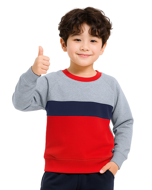 幼兒園運動服幼兒園制服-丈青配紅灰<span>KINDER-W-B06</span>