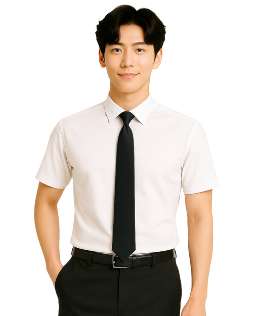 領帶現貨款｜素面標準版拉鍊款領帶 黑 <span>TIE-BBA-01</span>  |商品介紹|領巾 / 頭巾 / 領帶 / 剪髮巾【訂製 / 現貨款】|領帶【現貨/訂製款】