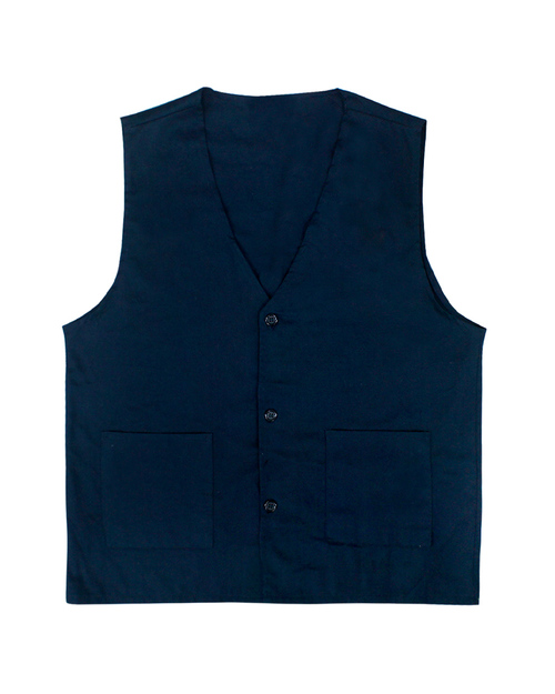 服務人員背心-平擺-釦子款丈青 <span>VCAN-C-04</span>