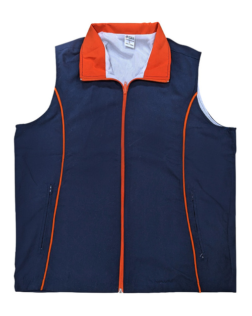 休閒背心選舉背心 加內裡 訂製款-丈青配桔<span>VEST-A01-A</span>  |商品介紹|背心【訂製 / 現貨款】|休閒背心選舉背心【訂製款】