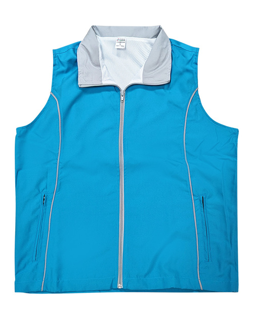 休閒背心選舉背心 加內裡 訂製款-翠藍配灰<span>VEST-A01-B</span>  |商品介紹|背心【訂製 / 現貨款】|休閒背心選舉背心【訂製款】