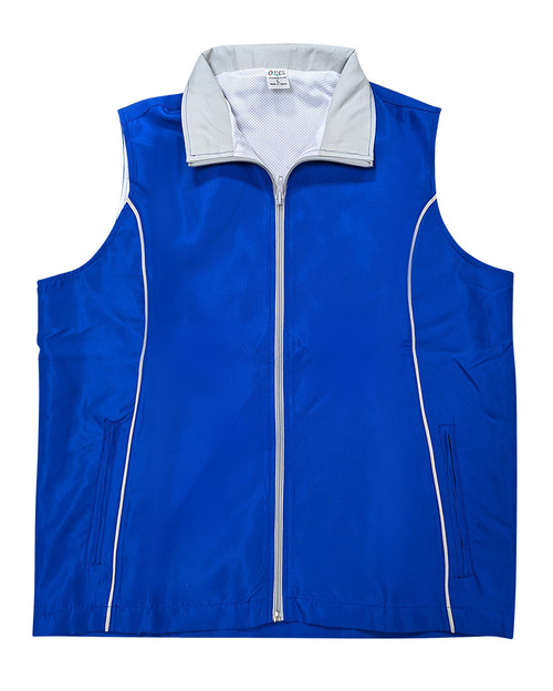 休閒背心選舉背心 加內裡 訂製款-寶藍配灰<span>VEST-A01-C</span>  |商品介紹|背心【訂製 / 現貨款】|休閒背心選舉背心【訂製款】