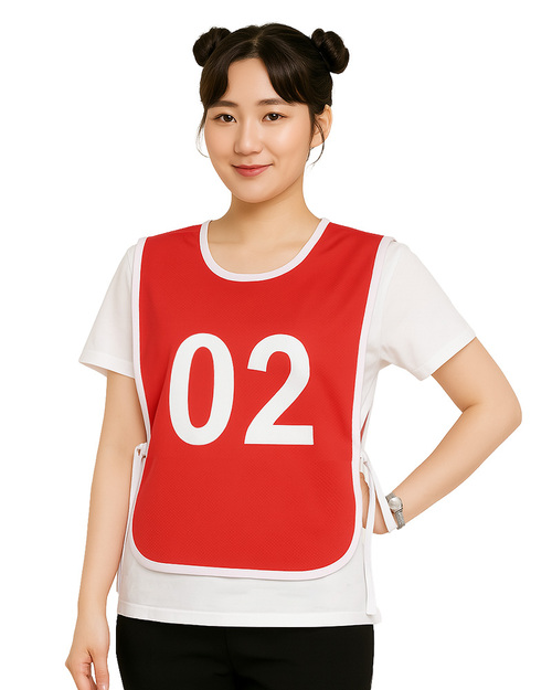 昇華號碼背心｜比賽款訂製｜紅滾白｜<span>VNB-A-01</span>