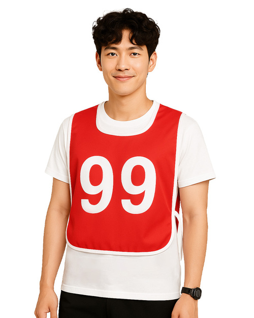 U領昇華號碼背心｜比賽款訂製｜紅滾白｜<span>VNB-C-01</span>