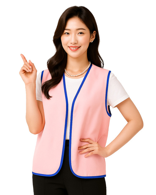 活動背心訂製款｜粉紅滾寶藍｜<span>VUI-B-01</span>