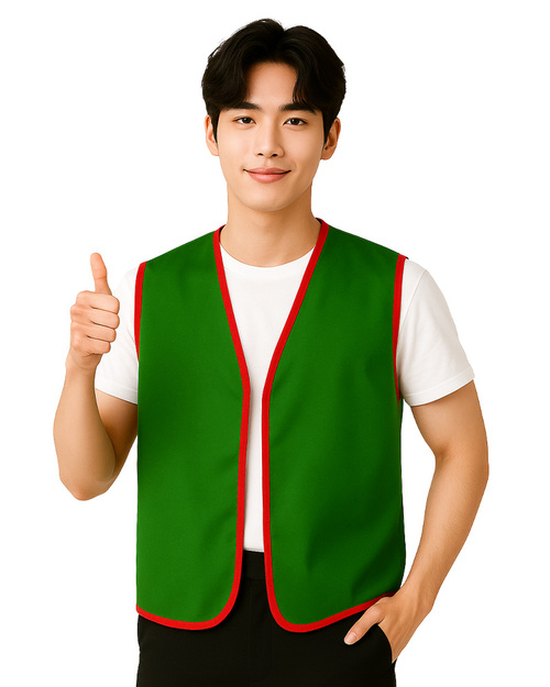 活動背心訂製款｜綠滾紅｜<span>VUI-B-05</span>