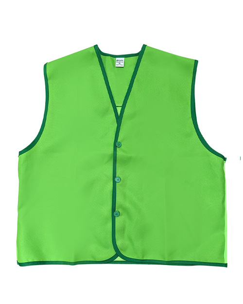 活動背心-訂製款釦子款-透氣綠 <span>VUI-D02</span>  |商品介紹|背心【訂製 / 現貨款】|活動背心【訂製款】