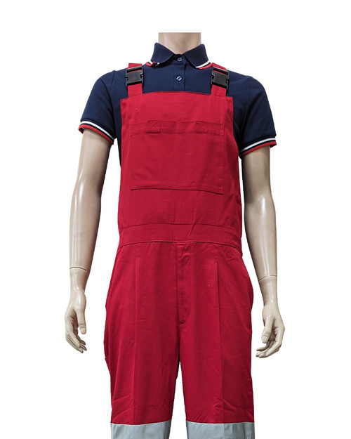 連身吊帶褲訂製-紅色<span>WORKV-A01</span>  |商品介紹|工作服 / 專櫃服 / 襯衫【訂製款】|工作服 【訂製款】