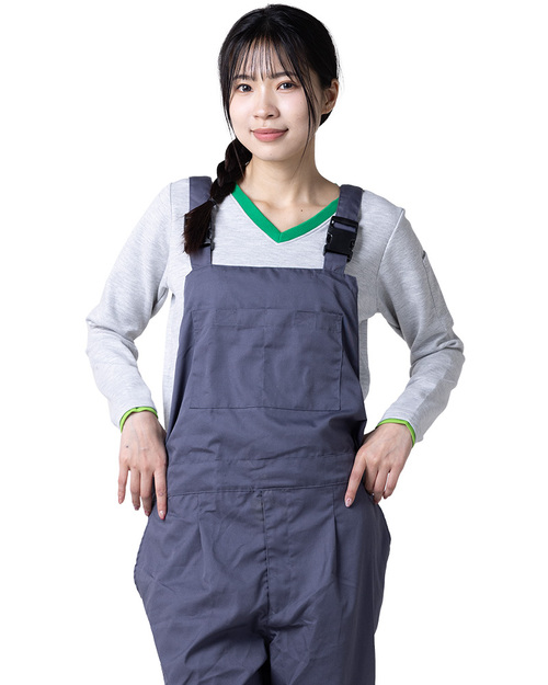 連身吊帶褲訂製-灰色 <span>WORKV-A02</span>  |商品介紹|工安 職安制服/工作服/工作褲【訂製】|工作服 【訂製款】